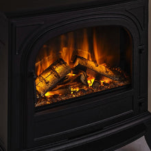 Load image into Gallery viewer, British Fires Cast Iron Hinton Electric Stove Black Edition Showroom Exclusive