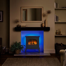 Load image into Gallery viewer, British Fires Cast Iron Hinton Electric Stove Black Edition Showroom Exclusive