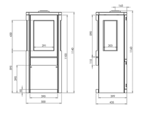 Load image into Gallery viewer, The Athena Gas Stove Balanced Flue - Fireplaces | Gas | Electric | Hertford | Bishops Stortford | Essex