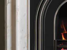 Load image into Gallery viewer, 58" Aversa Micro Marble Mantel