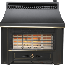 Load image into Gallery viewer, Valor Black Beauty Radiant Outset Gas Fire