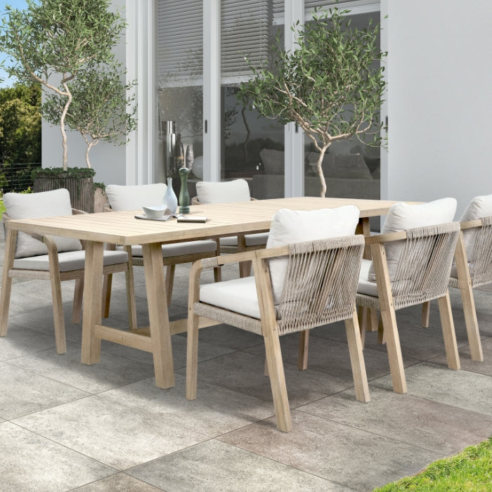 Kettler Cora Rope Seater Dining Set - Main Image