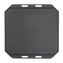 Load image into Gallery viewer, Cozze Large Reversible Cast Iron Pan with Wooden Tray