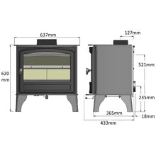Load image into Gallery viewer, Hunter Herald 8 Wood Burning Eco Stove