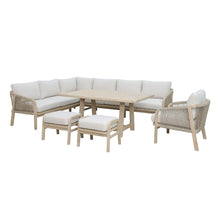 Load image into Gallery viewer, Kettler Cora Rope Corner Sofa Set