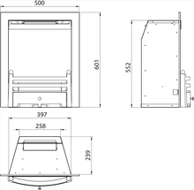 Load image into Gallery viewer, Paragon Focus HE Gas Fire - Interstyle