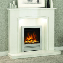 Load image into Gallery viewer, Elgin & Hall Florano Micro Marble Fireplace Suite - Interstyle