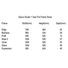 Load image into Gallery viewer, Gazco Studio 1 Glass Fronted Gas Fire - Interstyle