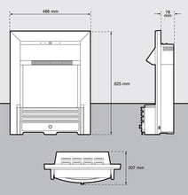 Load image into Gallery viewer, Dimplex Crestmore Opti-Myst Electric Fire - Interstyle