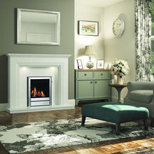 Load image into Gallery viewer, Elgin & Hall 54" Odella Micro Marble Fireplace Suite - Interstyle