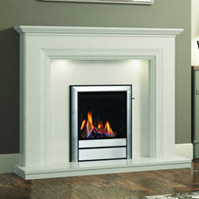 Load image into Gallery viewer, Elgin & Hall 54" Odella Micro Marble Fireplace Suite - Interstyle