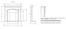 Load image into Gallery viewer, Newmans 48" or 54" Algarve Portuguese Limestone Surround - Interstyle