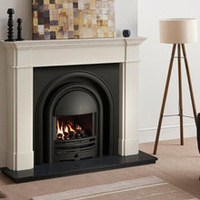 Load image into Gallery viewer, Capital 56" Balham Aegean Limestone Mantel - Interstyle