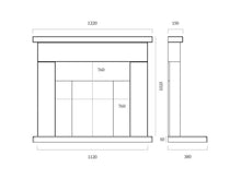 Load image into Gallery viewer, Capital Belmonte Fireplace Suite - Interstyle