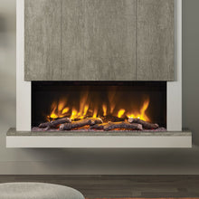 Load image into Gallery viewer, Elgin & Hall Camino 53" Pryzm Chimney Breat Electric Fire Vintage Oak Grey - Interstyle