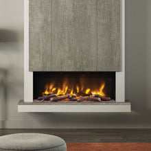 Load image into Gallery viewer, Elgin & Hall Camino 53" Pryzm Chimney Breat Electric Fire Vintage Oak Grey - Interstyle