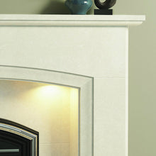 Load image into Gallery viewer, Elgin & Hall Eliana Micro Marble Fireplace Suite - Interstyle