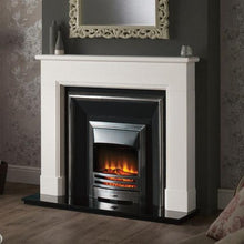 Load image into Gallery viewer, Capital 54" Hanwell Aegean Limestone Mantel - Interstyle