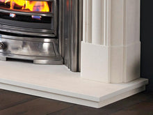 Load image into Gallery viewer, Capital 56" Hogarth Aegean Limestone Mantel - Interstyle
