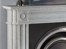 Load image into Gallery viewer, Capital 56" Hogarth Carrara Marble Mantel - Interstyle