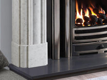 Load image into Gallery viewer, Capital 56" Hogarth Carrara Marble Mantel - Interstyle