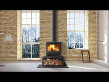 Load and play video in Gallery viewer, Hunter Herald Allure 07 Eco Design Ready Wood Burning Stove
