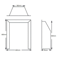Load image into Gallery viewer, Evonic Kepler 22 Electric Fire - Interstyle