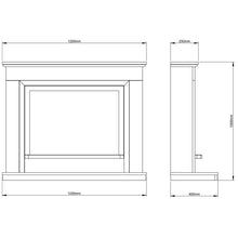 Load image into Gallery viewer, Elgin & Hall Alesso 48" Pryzm Electric Fireplace Suite - Interstyle