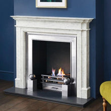 Load image into Gallery viewer, Capital 54" Washington Carrara Marble Mantel - Interstyle
