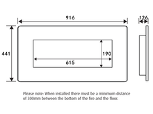 Load image into Gallery viewer, Celsi Flamonik Enchant Wall Mounted Electric Fire
