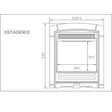 Load image into Gallery viewer, Flavel Proflame Decadence Hearth Mounted Electric Fire
