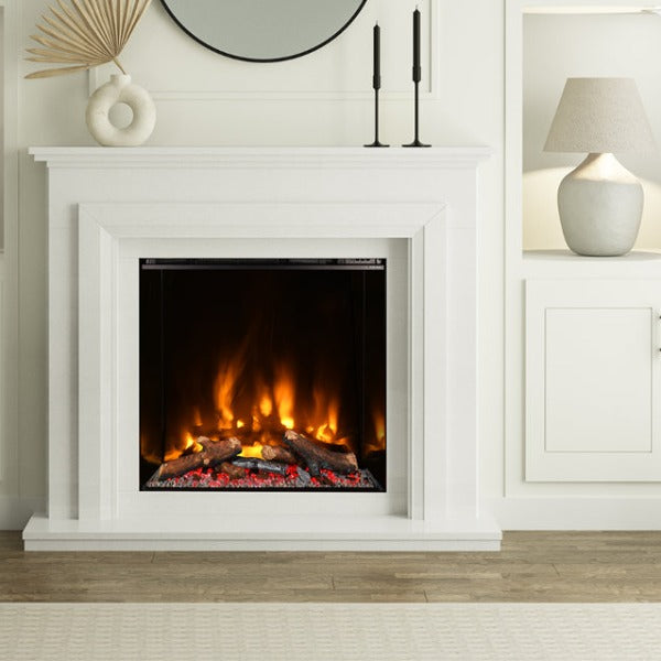 Pryzm Elega Electric Marble Fireplace