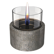 Load image into Gallery viewer, Tenderflame Lotus 12 Tabletop Candle Slate
