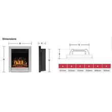 Load image into Gallery viewer, Dimplex Luna Optiflame Inset Electric Fire
