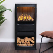 Load image into Gallery viewer, Dimplex Mapleton 100 Optimyst Electric Stove with Log Store
