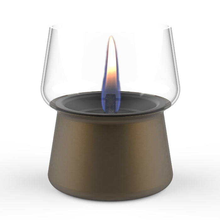 Tenderflame Amarylis 10 Tabletop Candle Brown