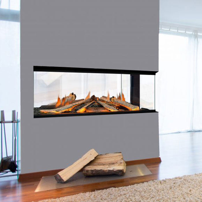 Evonic E1030 Double Sided Built-In Electric Fire - Interstyle