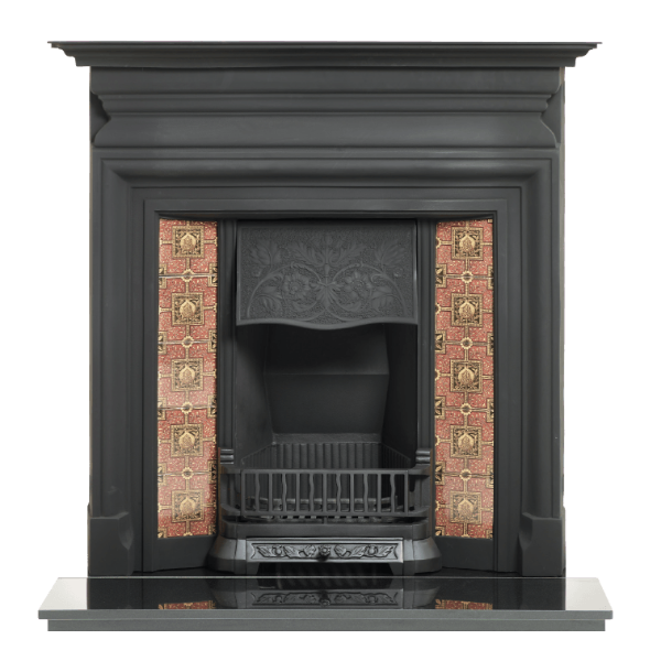 Capital Cast Iron Combination Langley Black - Interstyle