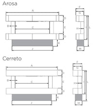 Load image into Gallery viewer, Gazco eStudio Arosa &amp; Cerreto 140 Electric Fire Suites - Interstyle
