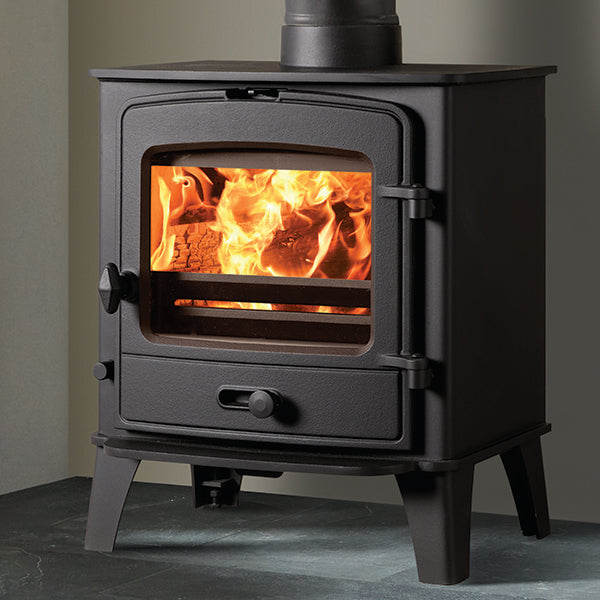 County 5 Wood Burning Stove & Multi-fuel Stove - Interstyle