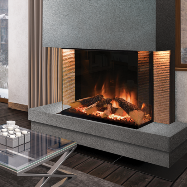 Evonic Tyrell Halo Electric Fire - Interstyle