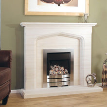Load image into Gallery viewer, Newmans 48&quot; or 54&quot; Algarve Portuguese Limestone Surround - Interstyle
