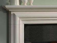Load image into Gallery viewer, Capital 54&quot; Colby Aegean Limestone Mantel - Interstyle
