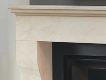 Load image into Gallery viewer, Capital 54&quot; Cottage Corinthian Stone Mantel - Interstyle
