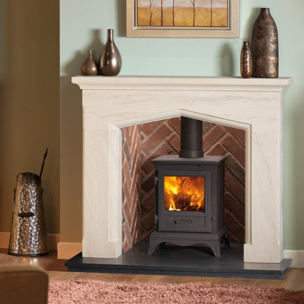 Capital Swinford Portuguese Limestone Mantel - Interstyle